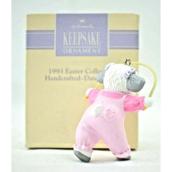 Hallmark Keepsake Ornament Daughter Lamb Dated 1993 Easter Collection - Picture 2 of 4